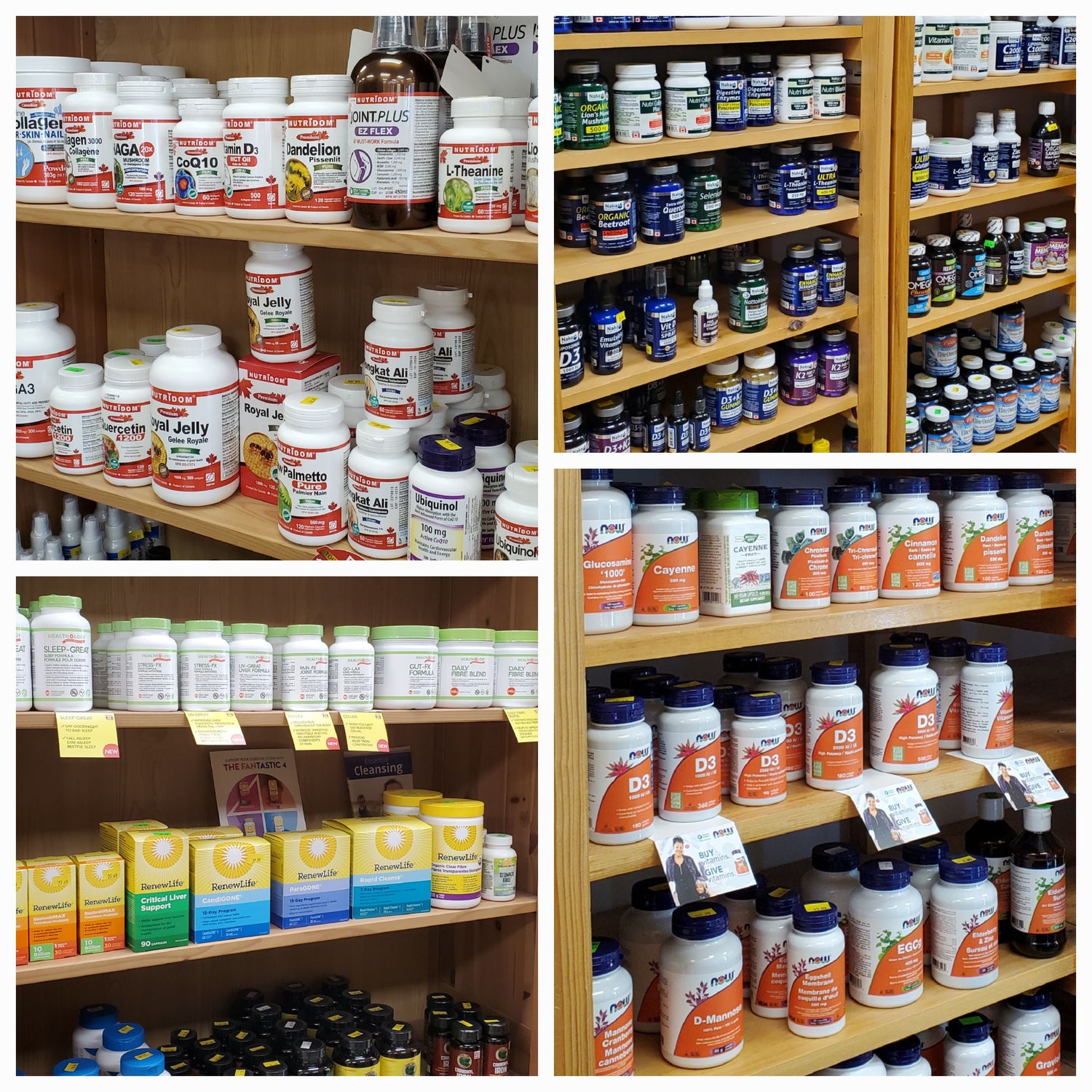 Bulk Food Warehouse| Well-stocked selection of vitamins, herbs, and supplements