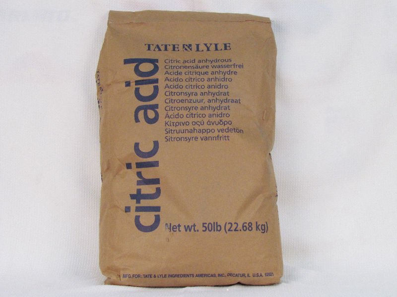 Citric Acid, INSTORE PICK UP ONLY, DOES NOT SHIP, Bulk (50 Pound) | Bulk Food Warehouse in Aldershot, serving Burlington, Hamilton, and Halton communities.