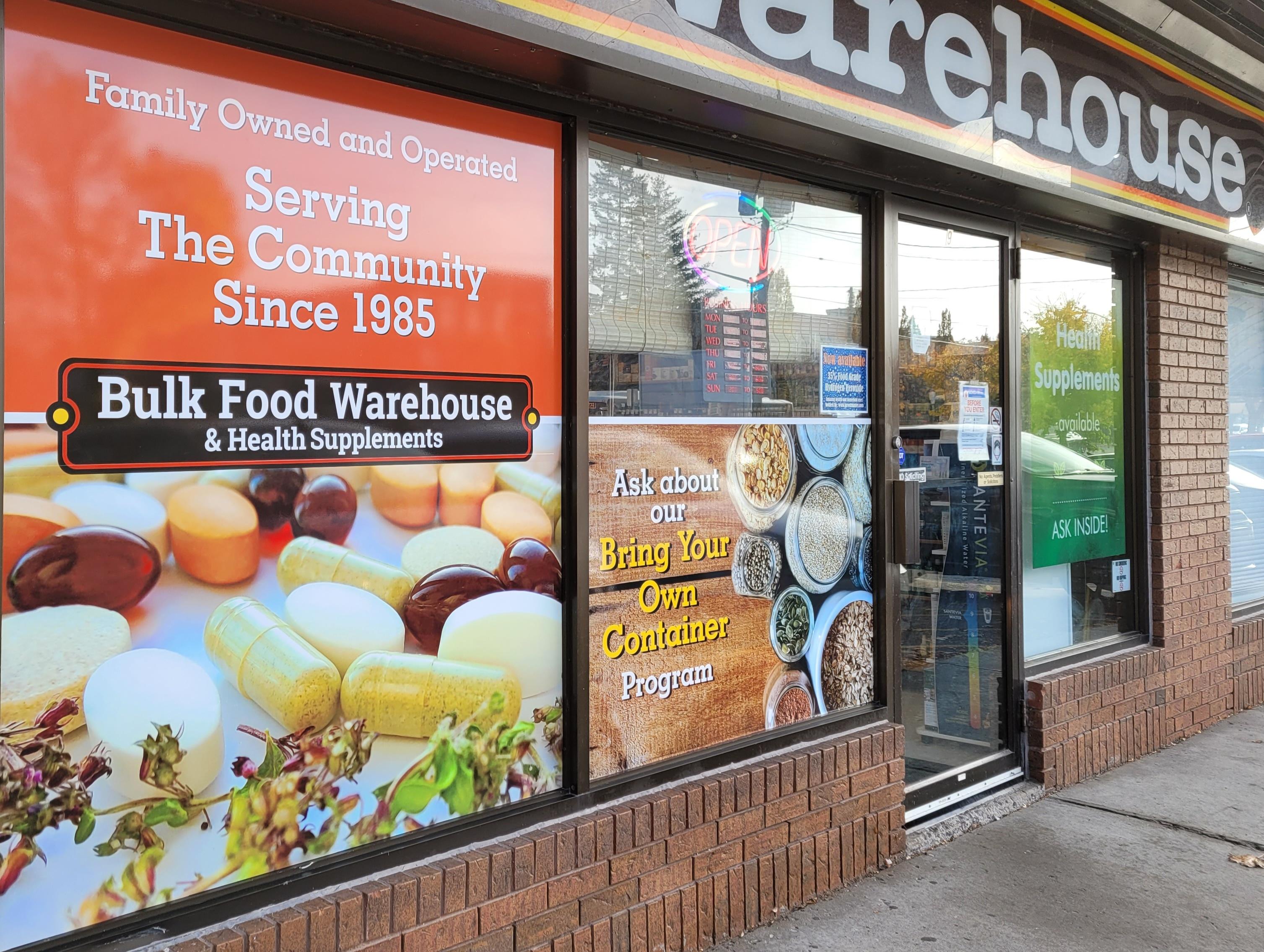 Bulk Food Warehouse | Located in Aldershot at 516 Plains Rd. East, Burlington, Ontario